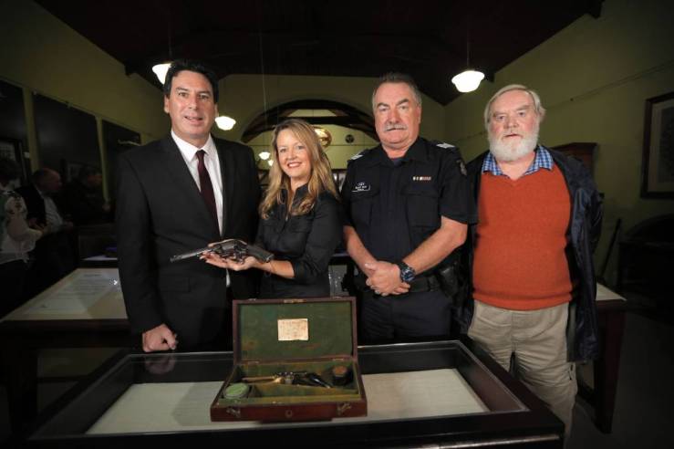 Burke Museum pistol back home Border Mail