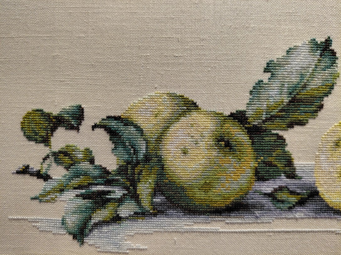 Segment of Ann Wilkesmann’s ‘Green Apples'